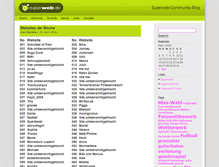 Tablet Screenshot of blog.superweb.de
